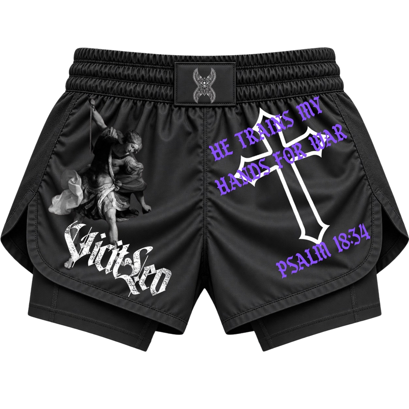 The Wrath Of the Archangel split seam shorts PRE ORDER