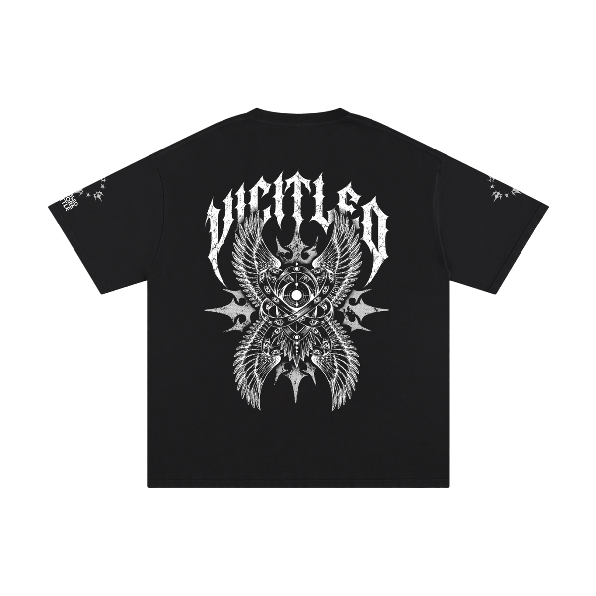 Faith over Fear oversized black T