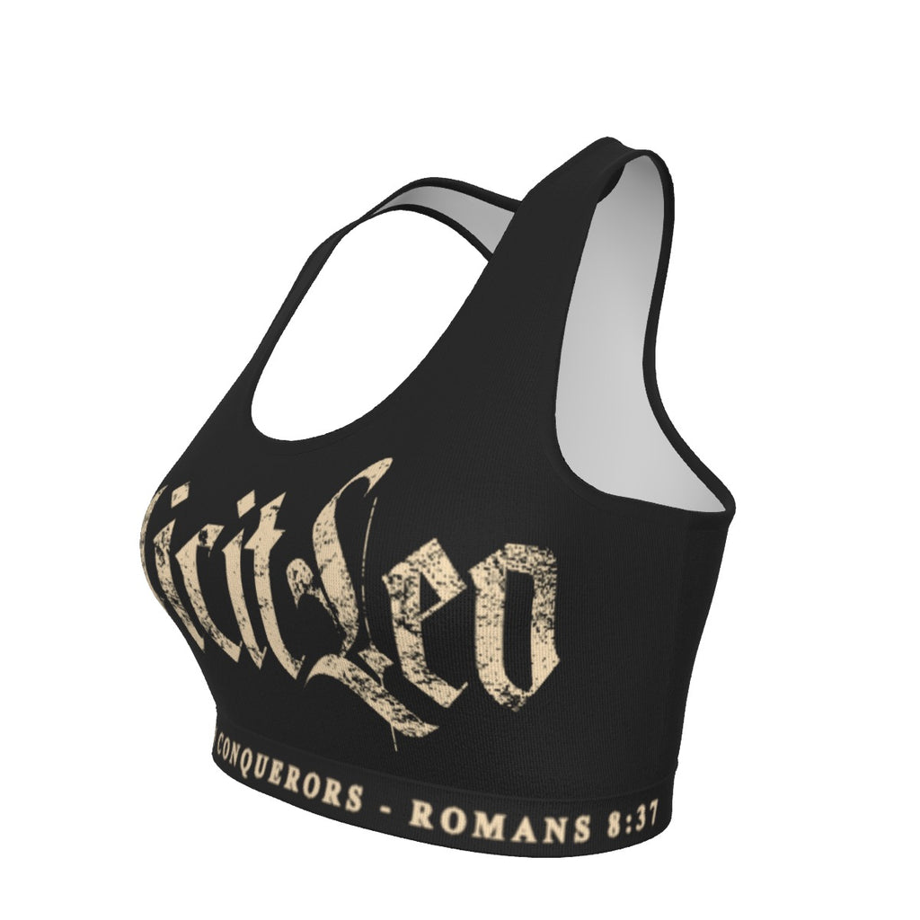 SHE WILL NOT FALL combat bra