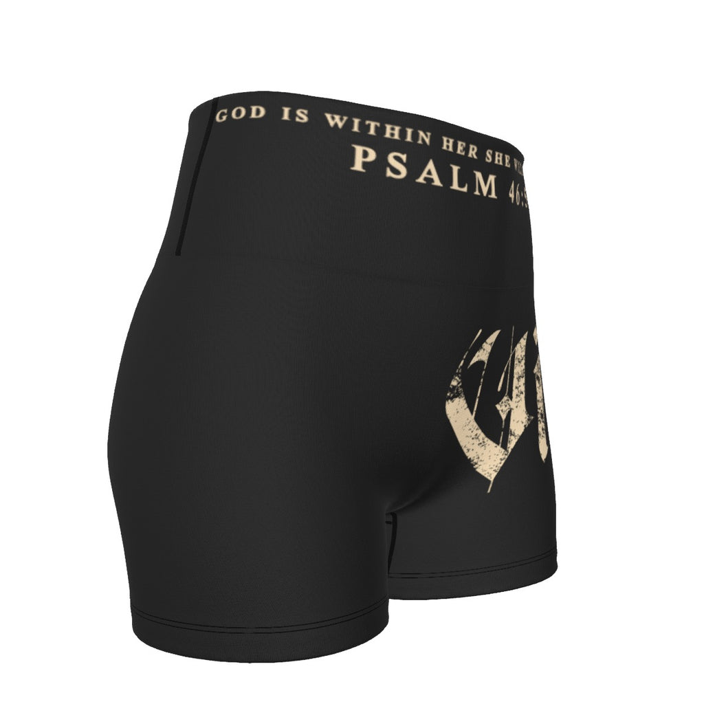 SHE WILL NOT FALL combat shorts