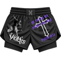 The Wrath Of the Archangel split seam shorts PRE ORDER