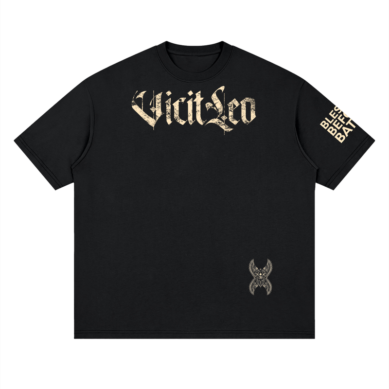 Wings Of War oversized black T