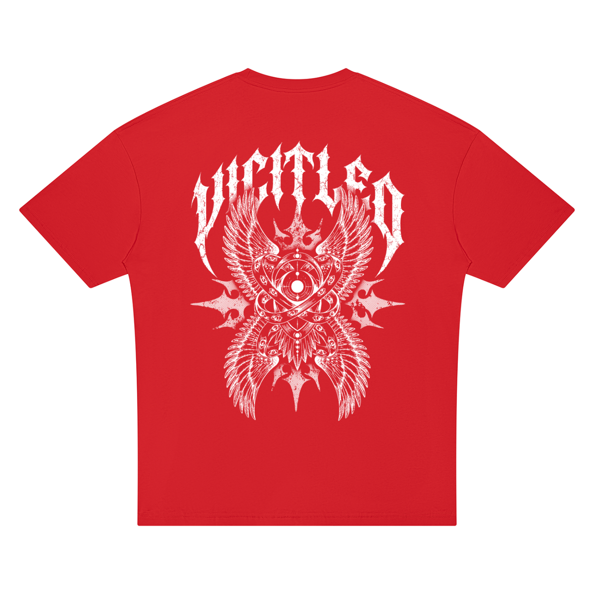 Faith over Fear oversized Red T