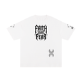 Faith over Fear oversized white T