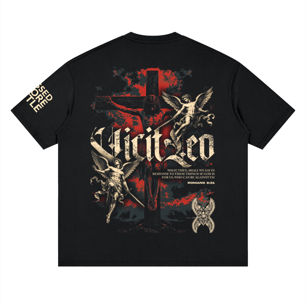 Wings Of War oversized black T